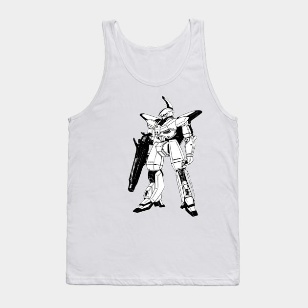 Armored Gunner Tank Top by sonnycosmics